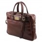 Preview: Leder-Laptoptasche Urbino 1 Fach Seitenansicht Preview: Leder-Laptoptasche Urbino 1 Fach Seitenansicht